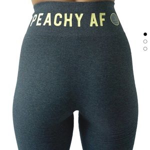 Peachy AF seamless leggings